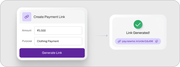 Instant Link Generation