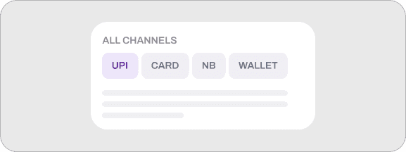 Unified Transaction Feed