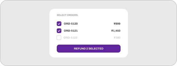 One-Click Bulk Refunds