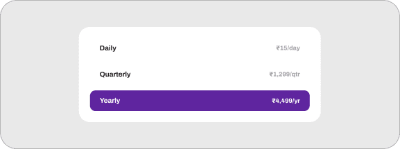 Flexible Billing Cycles