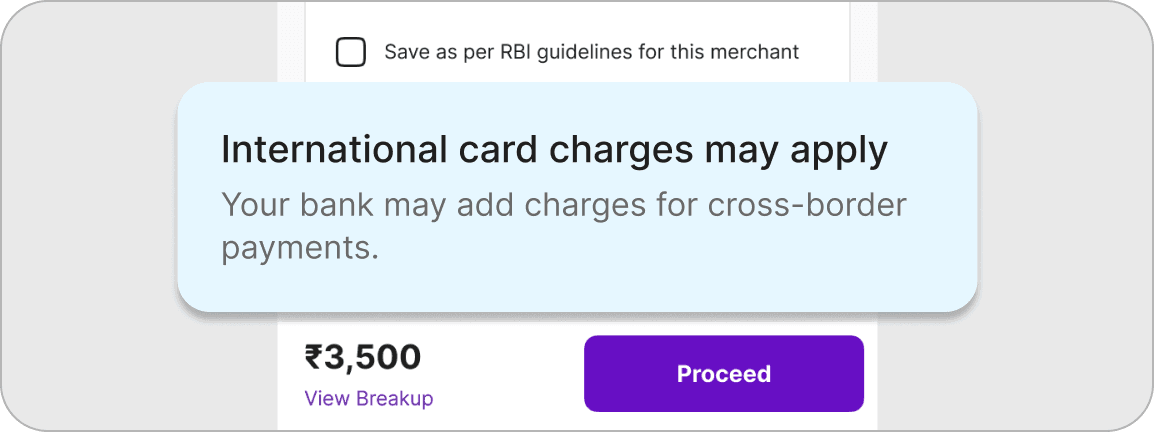 Transparent Checkout